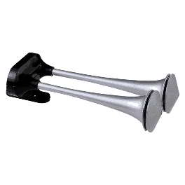 Klaxon Camion 2 trompes Chromé + Compresseur 117db 24V FIAMM Klaxon Camion 2 trompes Chromé + Compresseur 117db 24V FIAMM