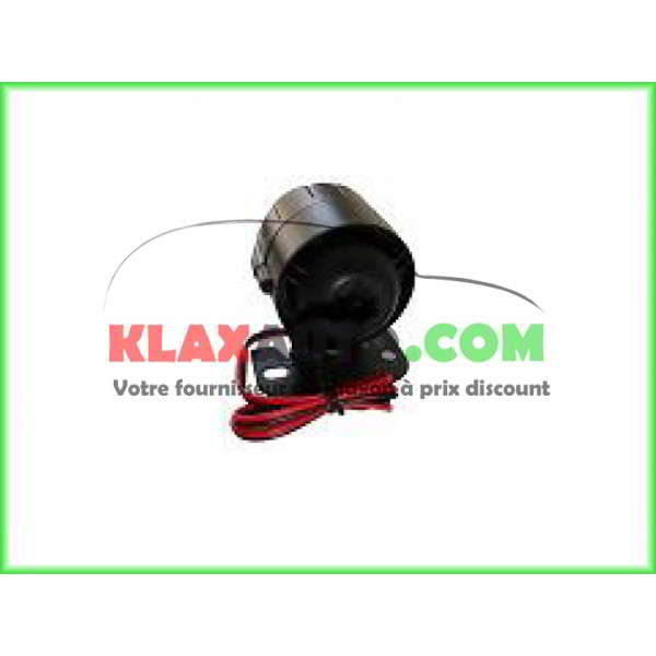 AlphaProducts - Mégaphone - Klaxon pneumatique - Sirène de voiture - 110  décibels - 12V