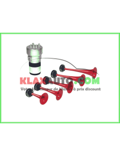 Klaxon Italien 5 trompes "Stadium Hymne"