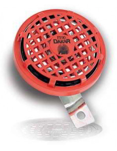 Klaxon DAKAR Rouge